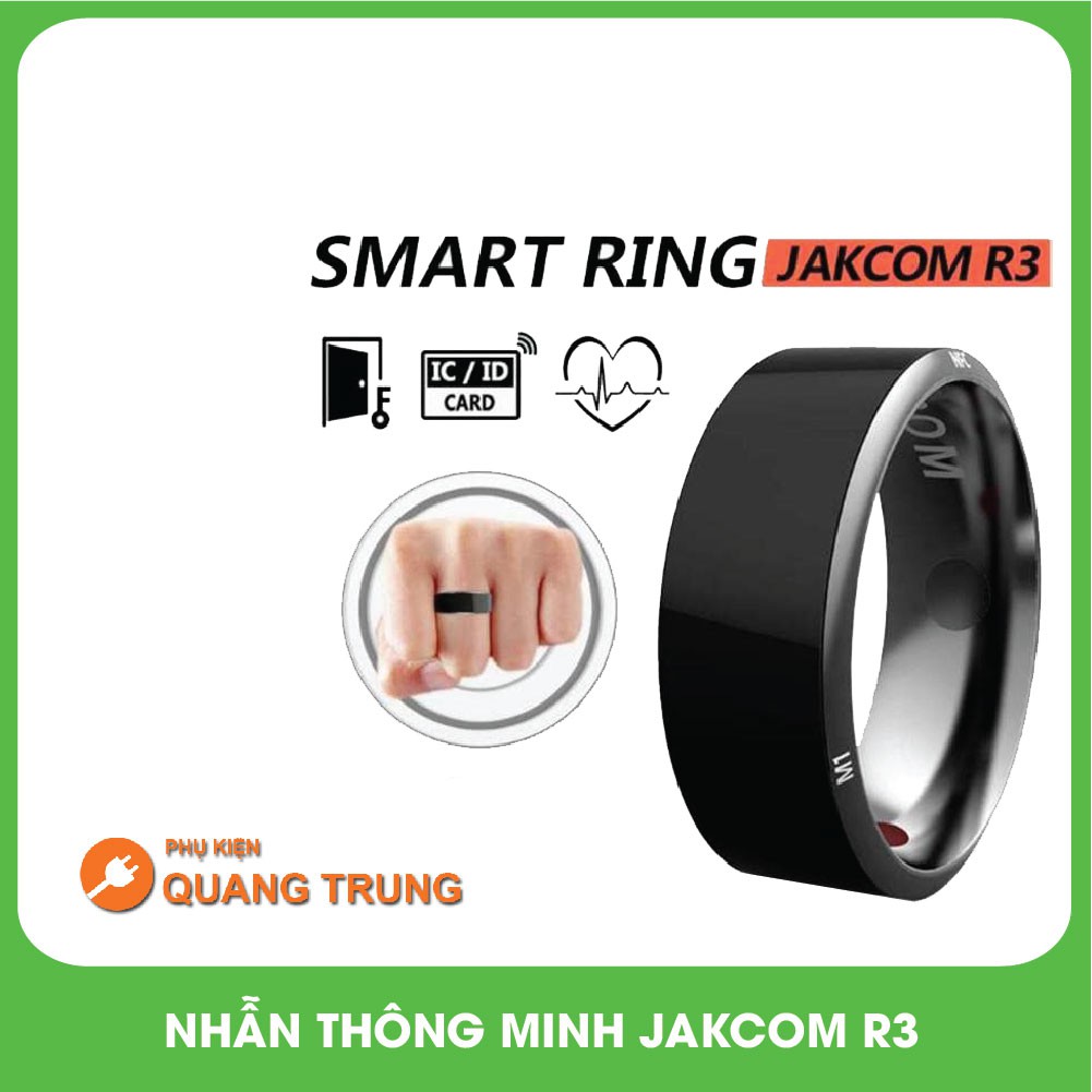 Nhẫn đeo tay thông minh jakcom R3 chính hãng -Ra lệnh bằng một chạm