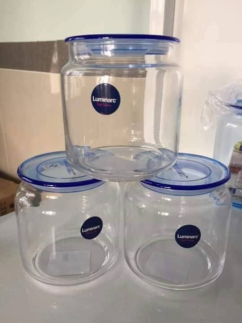 [Rẻ Vô Địch]Combo 6 HŨ THỦY TINH LUMINARC 500 ML