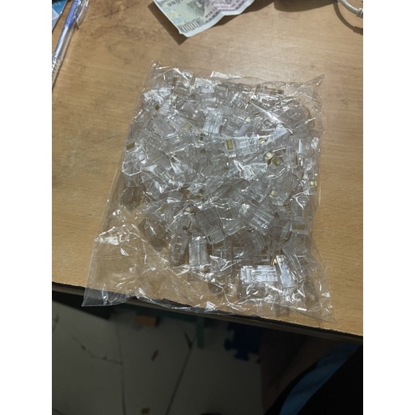 Hạt Mạng Xuyên Thấu RJ45, 100hạt/ Túi Chất Lượng