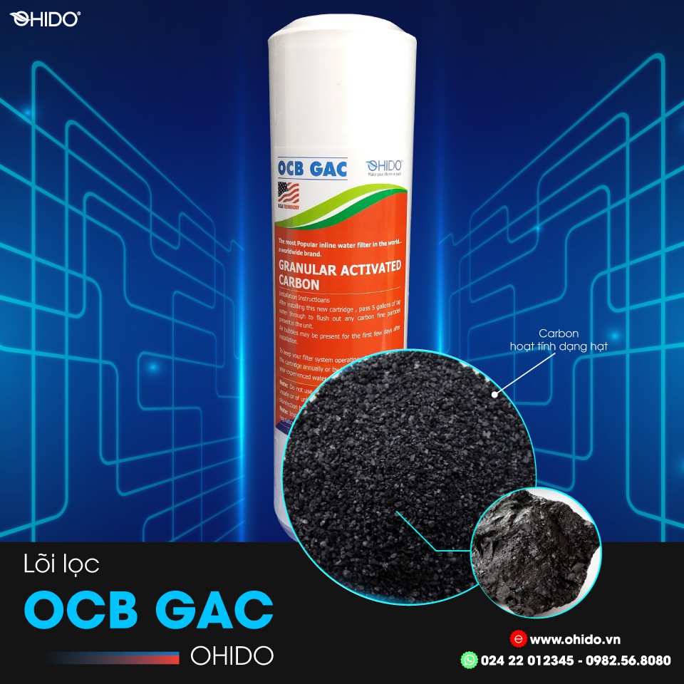 Lõi lọc nước RO - Lõi lọc thô số 2  OHIDO