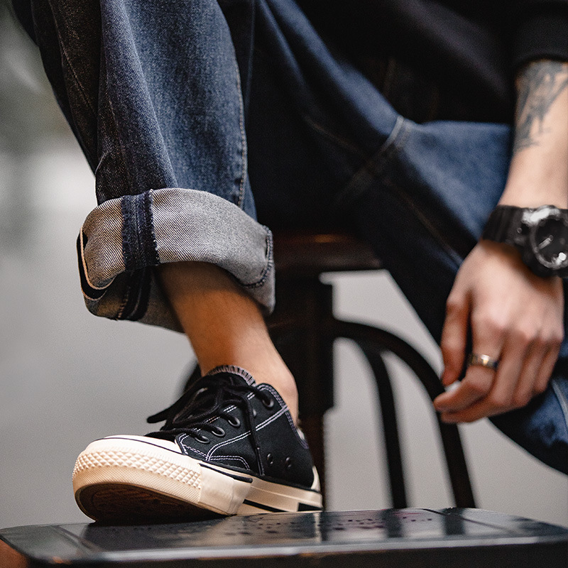 Giày thể thao Maden vải bạt phong cách Hàn Quốc