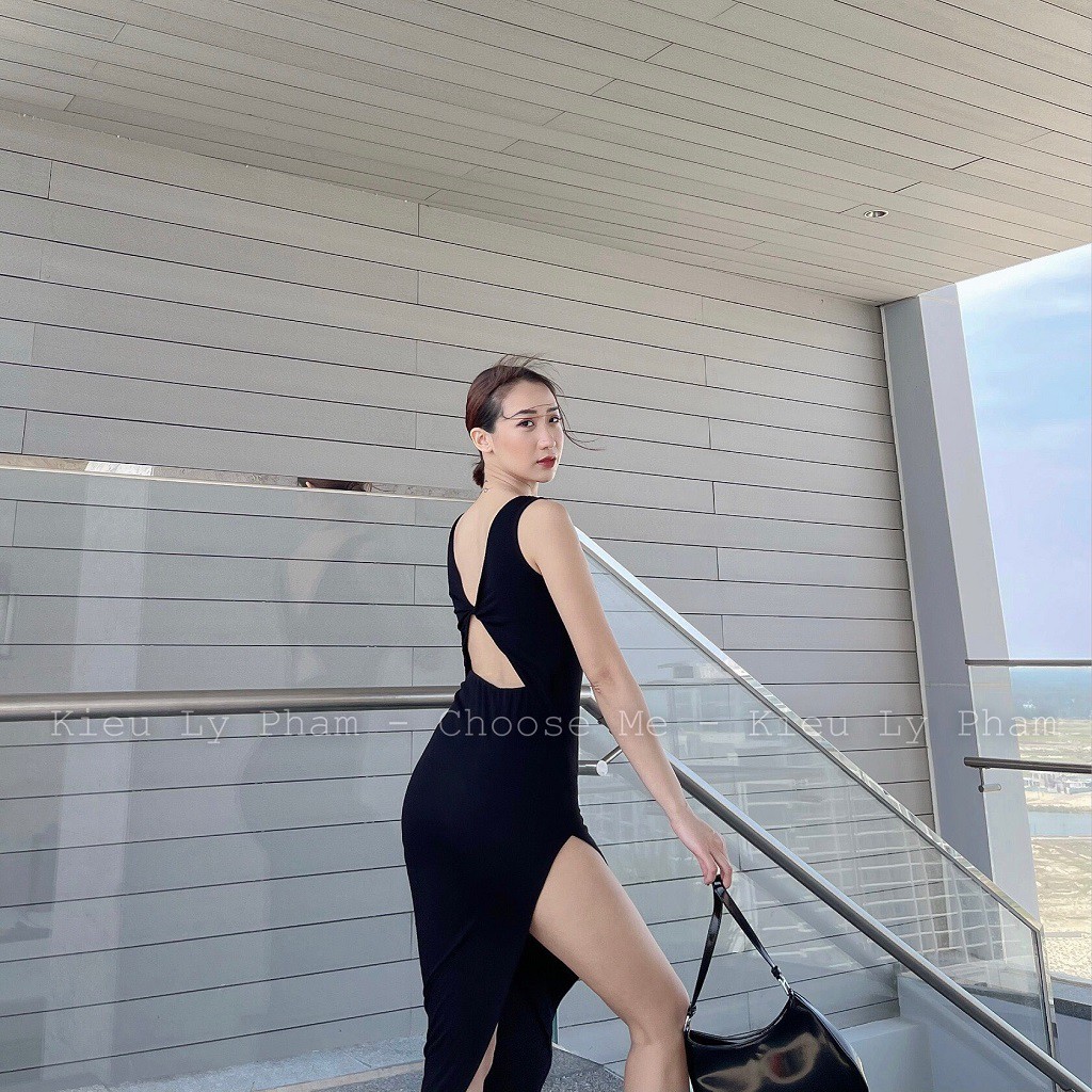 Váy Maxi Đi Biển, Váy Body Len Tăm Sexy Quyến Rũ - Choose Me | BigBuy360 - bigbuy360.vn