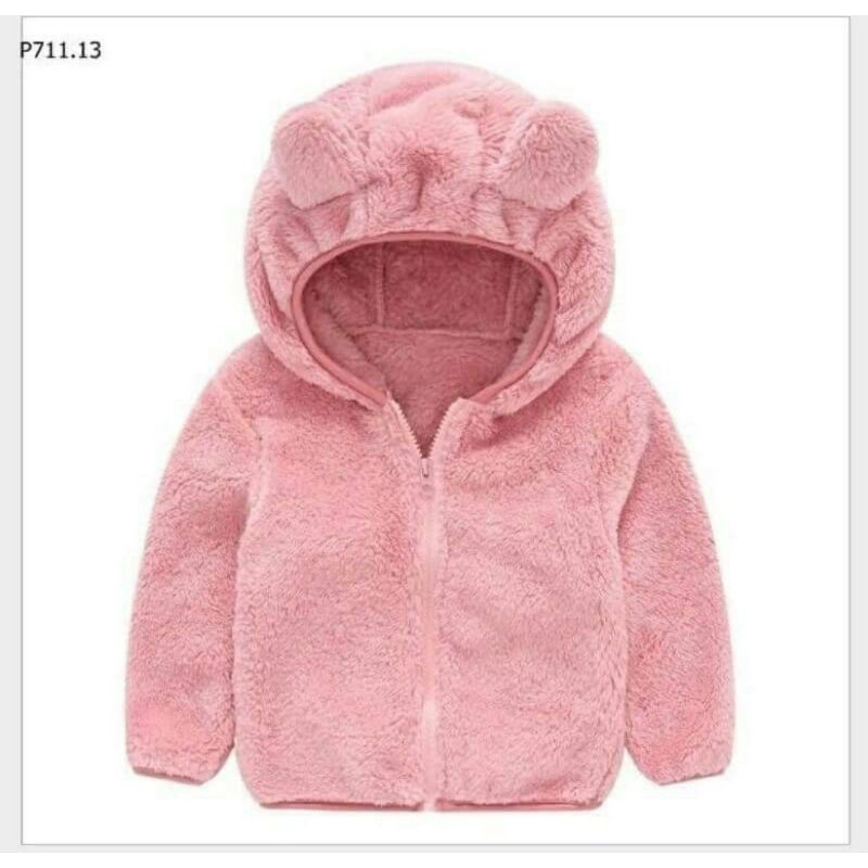 ÁO LÔNG CỪU CÓ MŨ SIZE ĐẠI (BÉ 18_30KG)