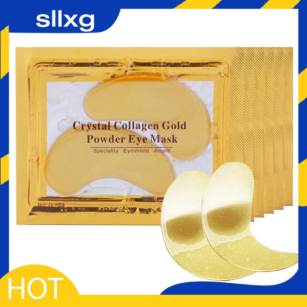 Bộ 2 chiếc mặt nạ vàng Collagen chăm sóc da mắt loại bỏ quầng thâm nếp nhăn | BigBuy360 - bigbuy360.vn