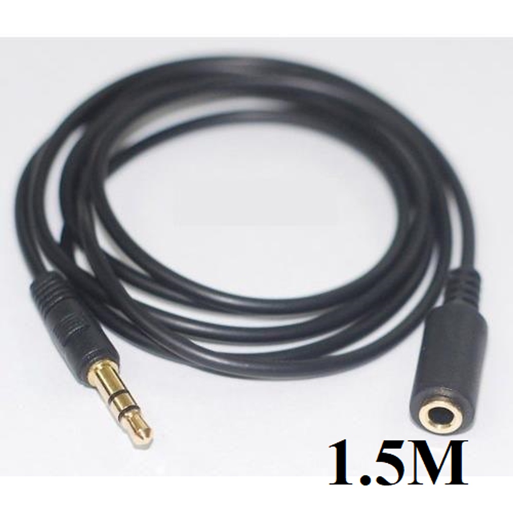 Dây nối loa tai nghe dài 1.5M 3M 5M jack cắm mạ đống chống gỉ hàng chất lượng cao ADOO