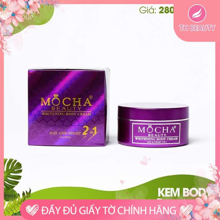 &lt;THẬT 100%&gt; Body Sữa Lạnh Day &amp; Night 2in1 Mocha