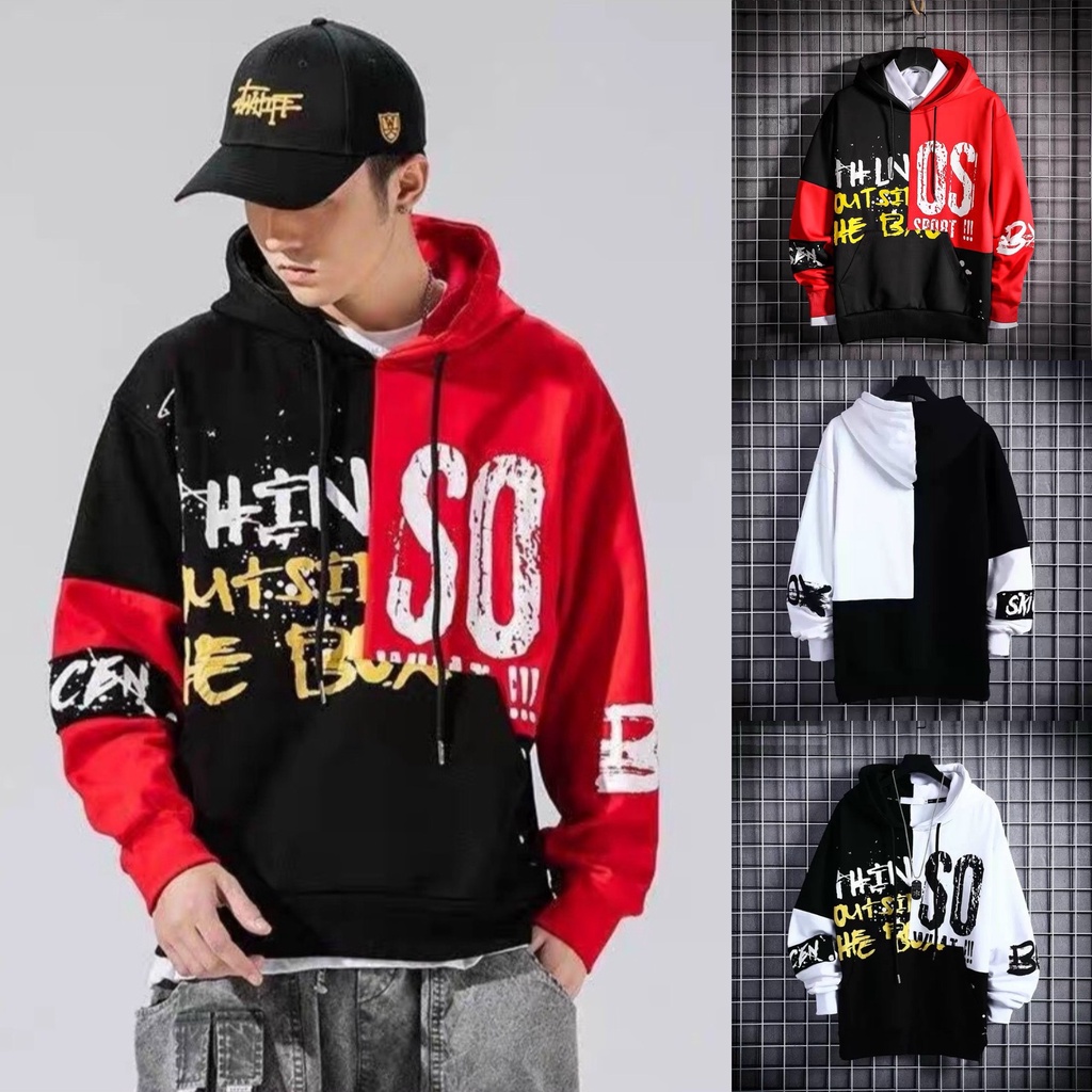 Áo Hoodie Nón Chui Trùm Đầu Nữ Nam Unisex Chất Vải Nỉ Poly Unisex Nam Nữ So 2 Màu WAH007