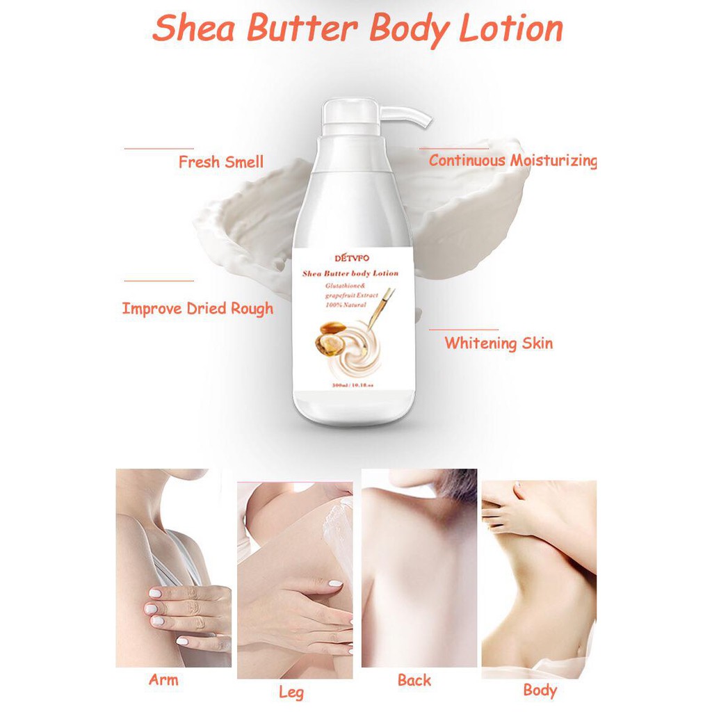 Sữa Dưỡng Thể Bơ Hạt Mỡ Dưỡng Ẩm Chống Oxy Body