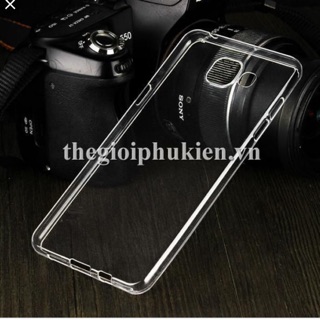 Ốp lưng dẻo cho Galaxy C9/ C9 Pro silicon trong suốt