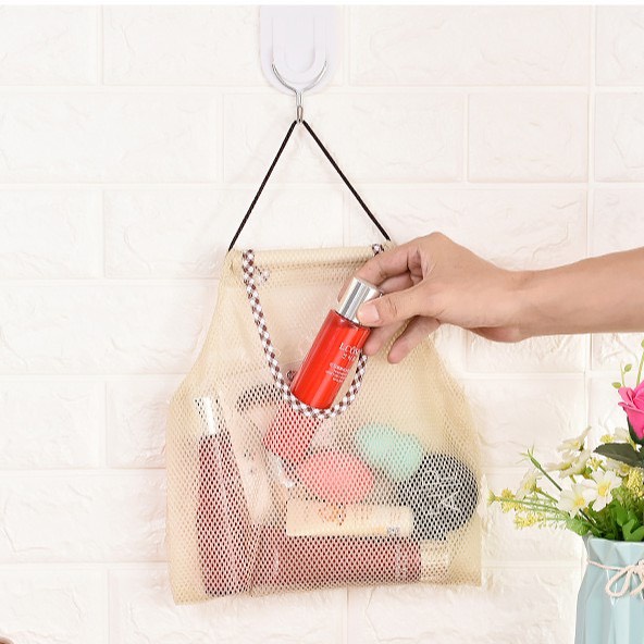 Túi Lưới Đựng Đồ Hành Tỏi Rau Củ Quả Nhà Bếp Tiện Lợi Mỹ Phẩm Nhà Tắm