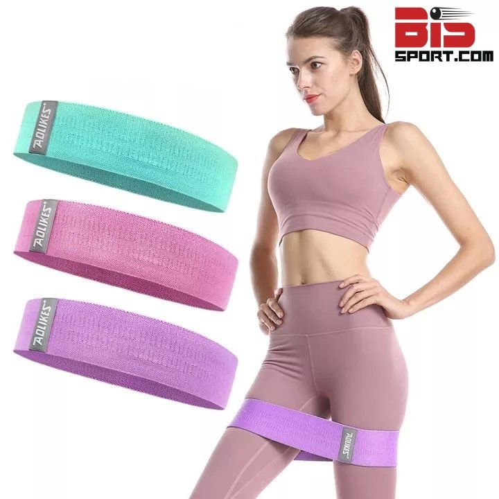 Dây Kháng Lực Tập Mông  Aolike Chính Hãng - Dây tập mông đùi, dây miniband tập mông, dây tập mông chân