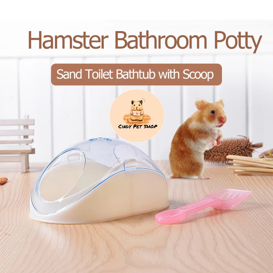 Nhà tắm mica màu trong suốt cho Hamster