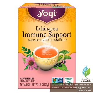 Trà Hữu Cơ Yogi, Giúp Tăng Cường Hệ Miễn Dịch