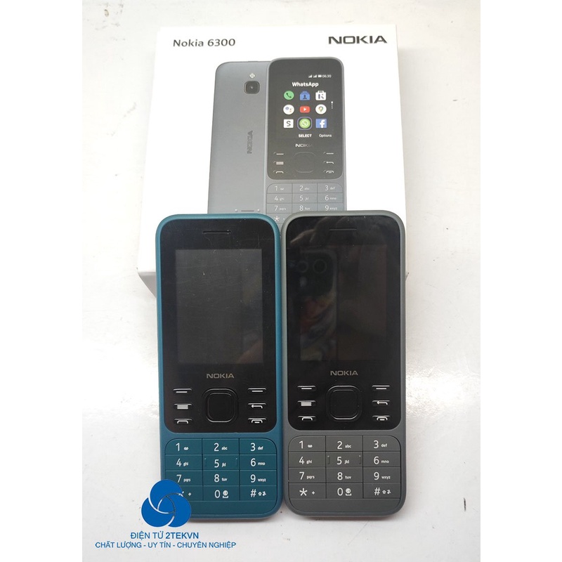 Điện thoại nokia 6300 4G 2 sim 2 sóng fullbox- bảo hành 12 tháng
