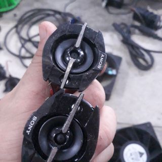 1 cặp 2 cái loa treble, loa tép, loa chép Sony gỡ từ loa đồng trục 4cm từ neo hát. 589nhattao