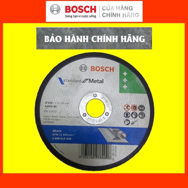 Đá cắt Bosch 105x1.2x16mm  2608619343