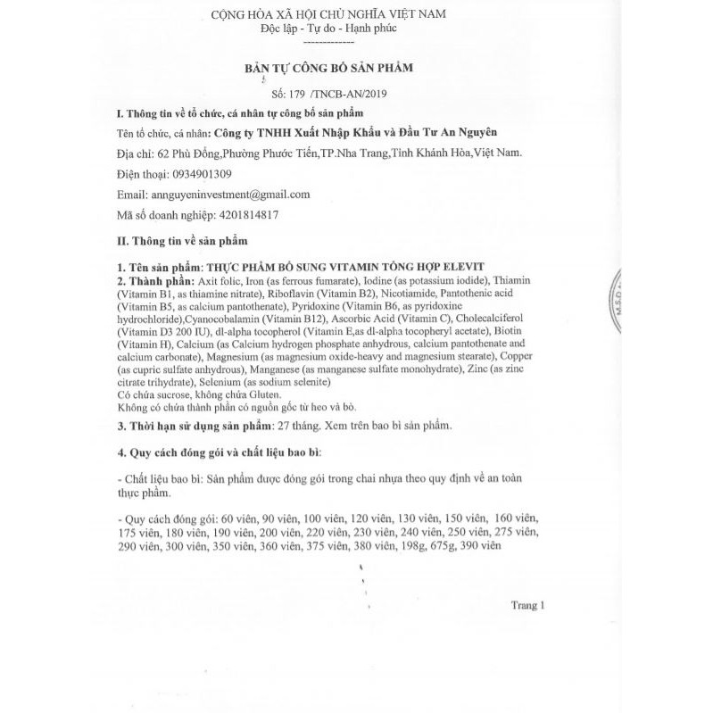 Vitamin Tổng Hợp Elevit Úc 100 Viên Bổ Sung Vitamin A, B, C, D, E, B9, Canxi, Kẽm Cho Mẹ | Thế Giới Skin Care