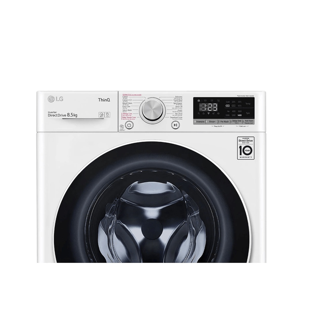 Máy giặt LG lồng ngang thông minh 8,5 Kg FV1408S4W Inverter AI DD