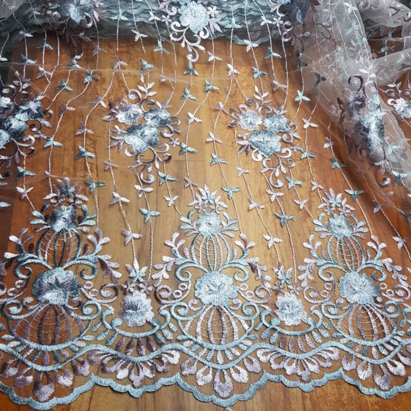 1Met Ren Lưới Thêu Cao Cấp