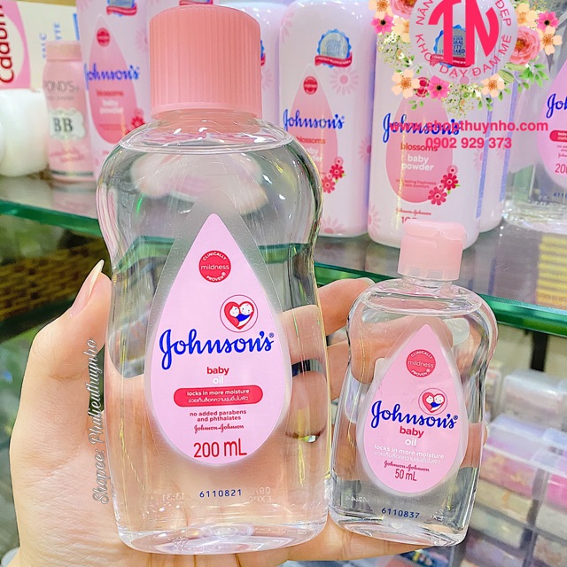 [HÀNG CÔNG TY CHÍNH HÃNG] Dầu dưỡng ẩm massage, Baby Oil Johnson’s Baby