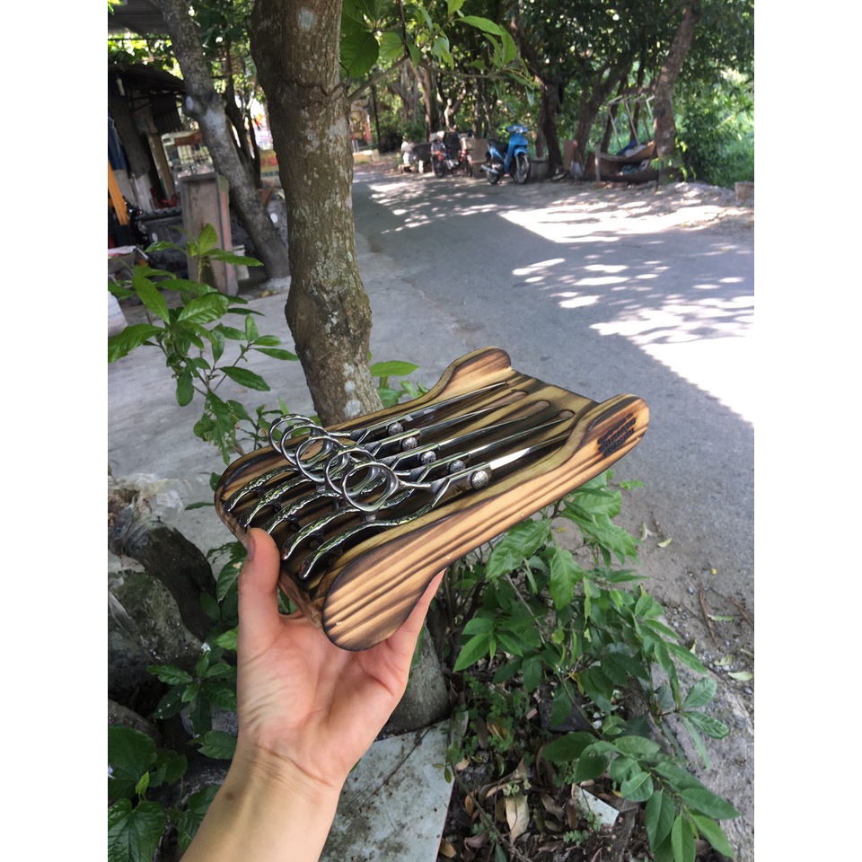 khay gỗ đựng kéo