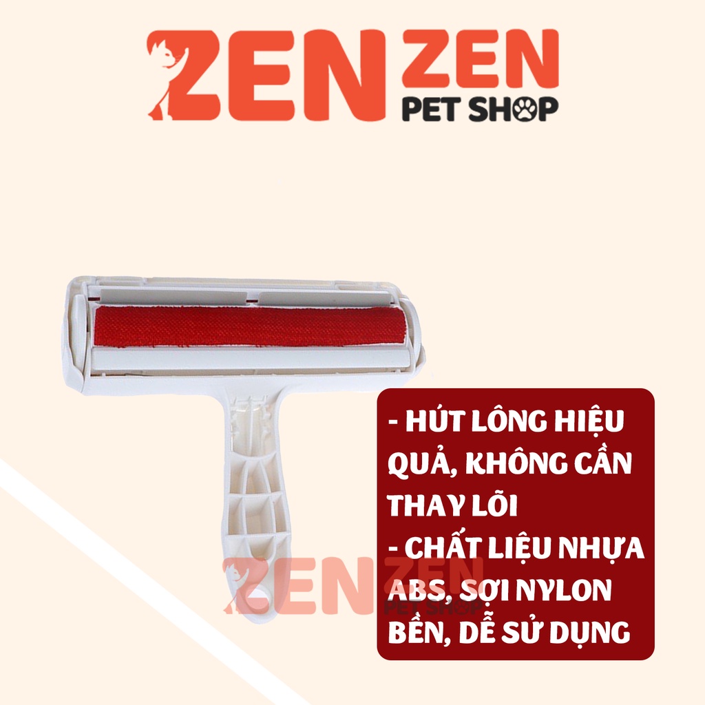 CÂY LĂN LÔNG, LẤY LÔNG CHÓ MÈO TĨNH ĐIỆN, CÂY LĂN TĨNH ĐIỆN HÚT LÔNG CHÓ MÈO TRÊN GIƯỜNG, NỆM, SOFA