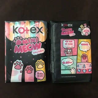Băng vệ sinh meow Kotex (chính hãng)