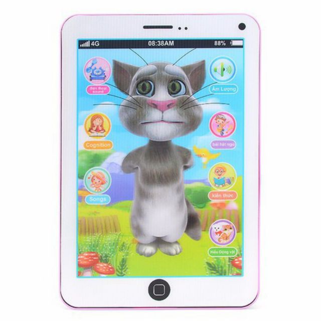 [Mã LIFE0503TOYS giảm 10% đơn 0Đ] Đồ Chơi Trẻ Em- Ipad Mèo Tom( ko Kèm pin)