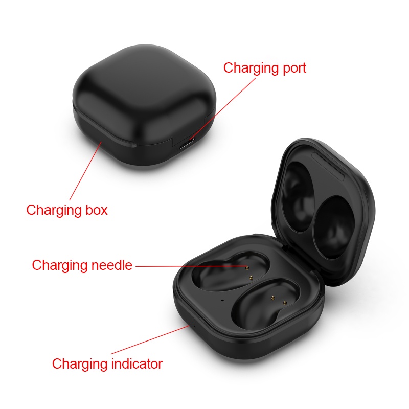 Hộp Sạc Cho Samsung Galaxy Buds Hộp Sạc Tai Nghe Không Dây Tương Thích Bluetooth Hộp Đựng Du Lịch Bộ Sạc Không Dây
