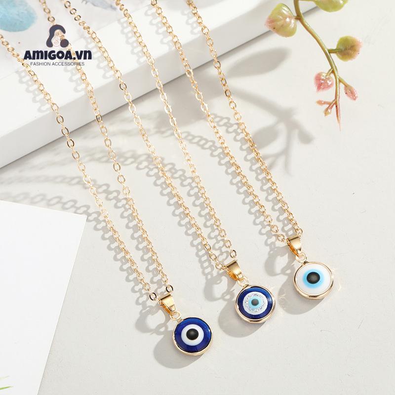 ✨✨Vòng cổ Mặt Hình Mắt Quỷ Phong Cách Mới