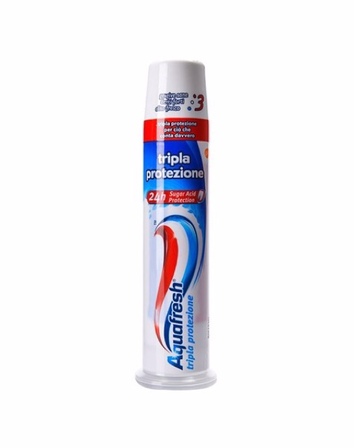 KEM ĐÁNH RĂNG AQUAFRESH 3 in 1 DẠNG ỐNG