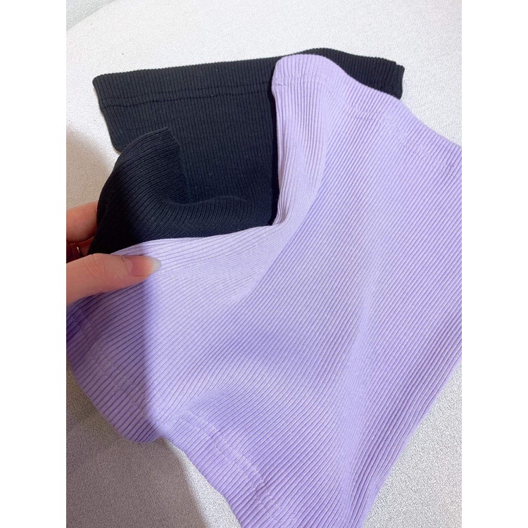 Áo quây ôm ngực croptop nữ , không đệm chất liệu thun tăm cao cấp thiết kế TK FASHION - AQK1