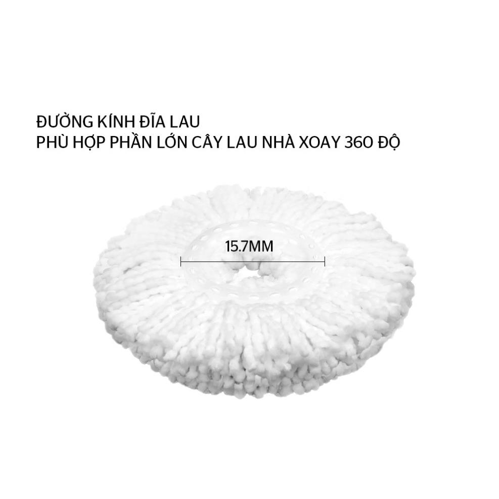 Bộ lau nhà xoay 360 độ SUNHOUSE KS-CL350PO (2 màu Xanh, Cam giao ngẫu nhiên)