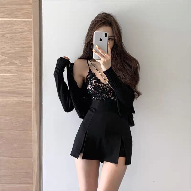 Chân váy a xẻ tà siêu hàn quốc siêu hót