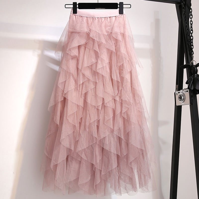 Chân Váy Ren Xếp Tầng Thời Trang Nữ Tính