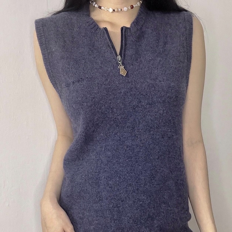 Vòng cổ Uwearing tông nâu autumn phong cách vintage thanh lịch cho nữ