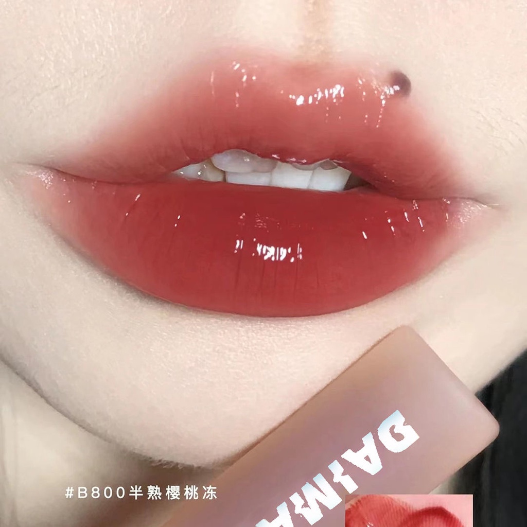 Son Bóng Dạng Thạch Tràm Trà Daimanpu Dưỡng Ẩm Giảm Đường Viền Môi Lâu Trôi Mềm Mịn Như Nước