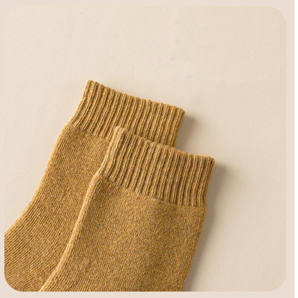 Vớ Dệt Kim Dài Màu Sắc Vintage Nhật Bản Cho Nữ