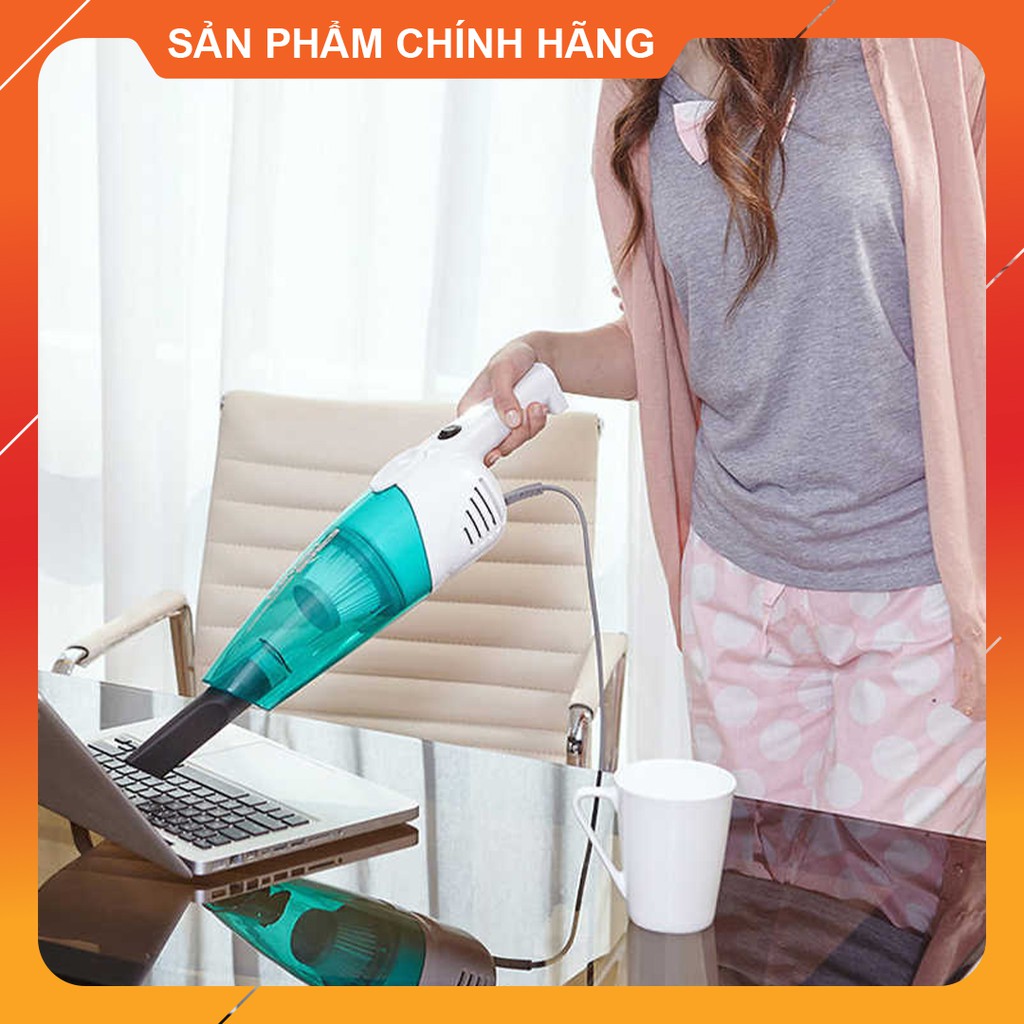 Máy hút bụi cầm tay Deerma Vacuum Cleaner DX118C công suất 600W, bình chứa bụi 1.2L | BigBuy360 - bigbuy360.vn