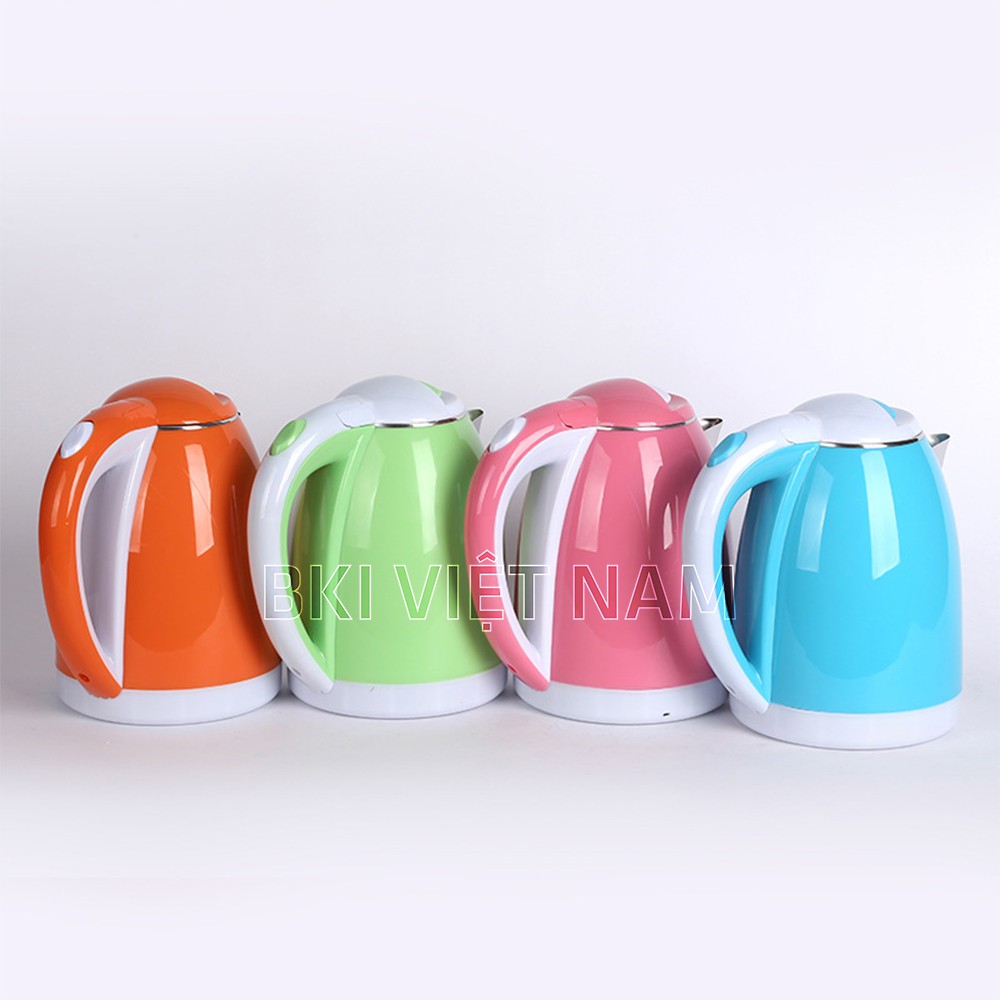 Ấm Đun Nước Siêu Tốc  2 Lớp Kettle 2L Cao Cấp, Chống Nóng, An Toàn 2 Lớp Cách Nhiệt - AMAU2L