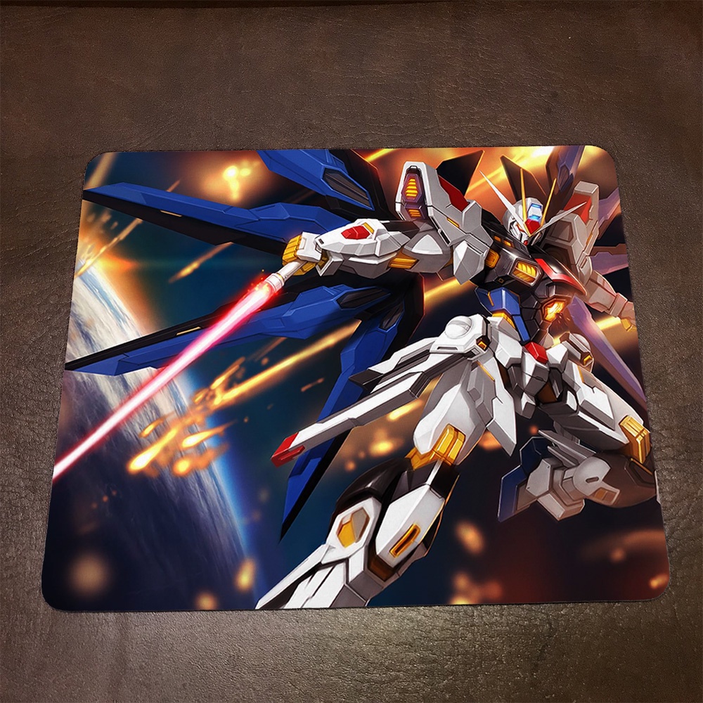 Lót chuột máy tính Anime Mobile Suit Gundam Seed Destiny Wallpapers 1 Mousepad cao su êm ái. Nhận in theo yêu cầu