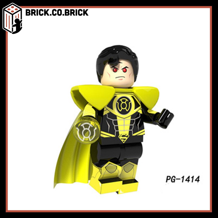 Lego Siêu Anh Hùng DC Đồ Chơi Lắp Ráp Minifigure và Non Lego Super Hero Deadpool Catwoman Redhood Yellow Latern