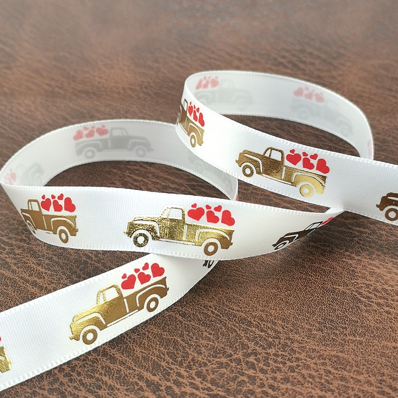 Cuộn Dây Ruy Băng 10Mm/25mm/15mm (10 Yards) Dùng Để Gói Quà