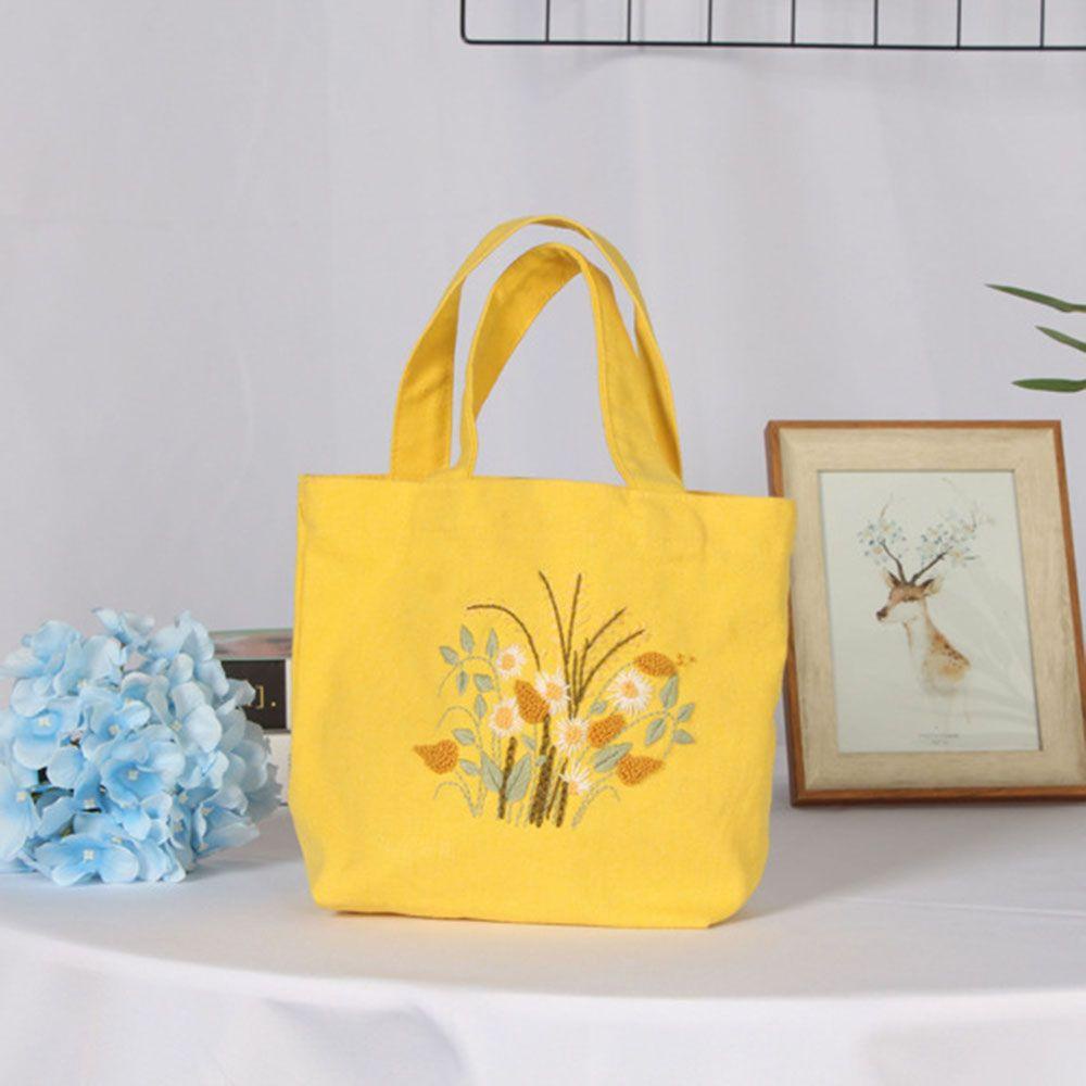 Túi Canvas Thêu Thủ Công Dành Cho Người Mới Bắt Đầu