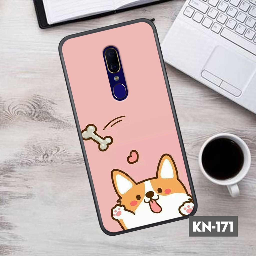 Ốp in kính uv chibi hình cô nàng cá tính cho dòng điện thoại opop f11