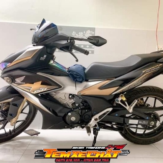 Bộ Tem xe winner X , tem rời cao cấp dán xe đen vàng đồng , bạc [KÈM QUÀ TẶNG]
