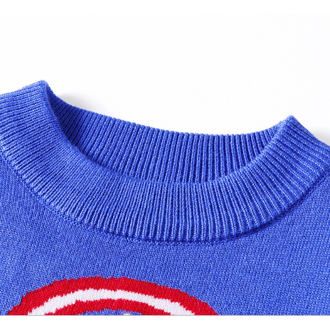 CHÍNH HÃNG_Áo Len 2 Lớp Bé Trai Siêu Anh Hùng_Hãng 27Kids | BigBuy360 - bigbuy360.vn