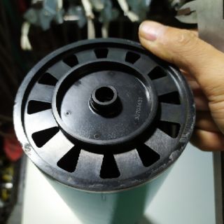 Rulo Nhôm phi 60mm x 350mm trục 8mm