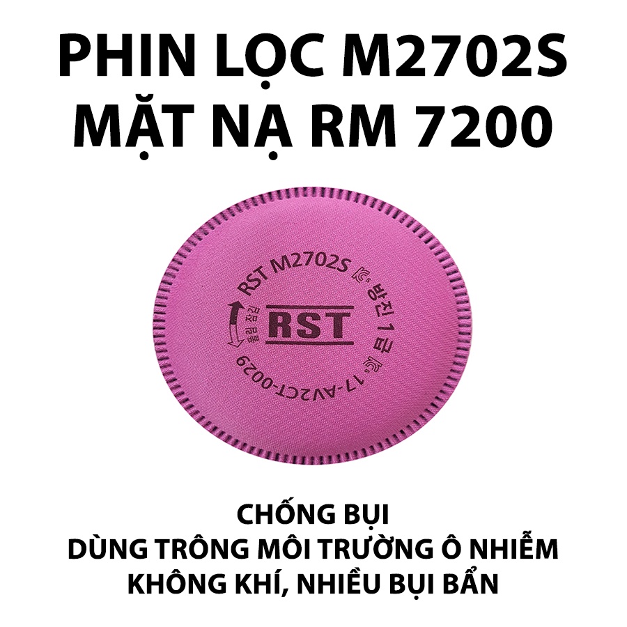 Mặt nạ phòng độc, hóa chất, bụi bẩn Restech Hàn Quốc Chính Hãng