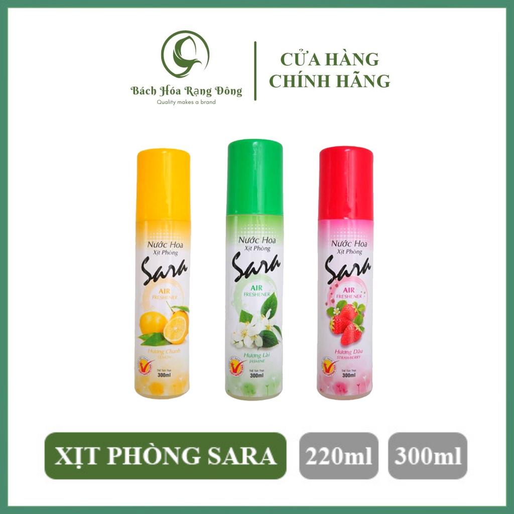 Nước Hoa Xịt Phòng Cao Cấp Sara Xịt Thơm Phòng Hương Nước Hoa Giúp Khử Mùi Làm Thơm Phòng